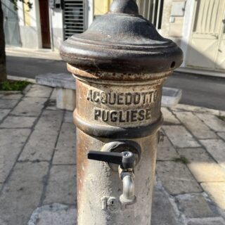 Fontata pubblica dell'acquedotto pugliese a Capurso