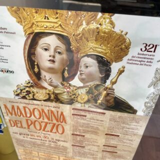 Locandina della festa della Madonna del pozzo a CApurso
